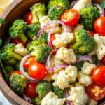 Broccoli and Cauliflower Salad Recipe