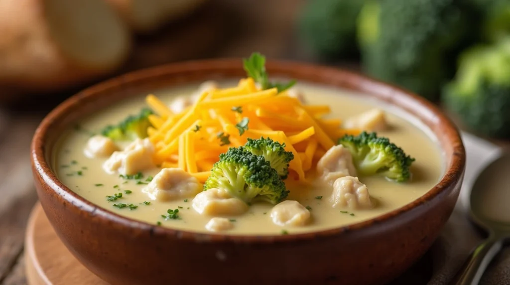 Chicken Broccoli Cheese Soup