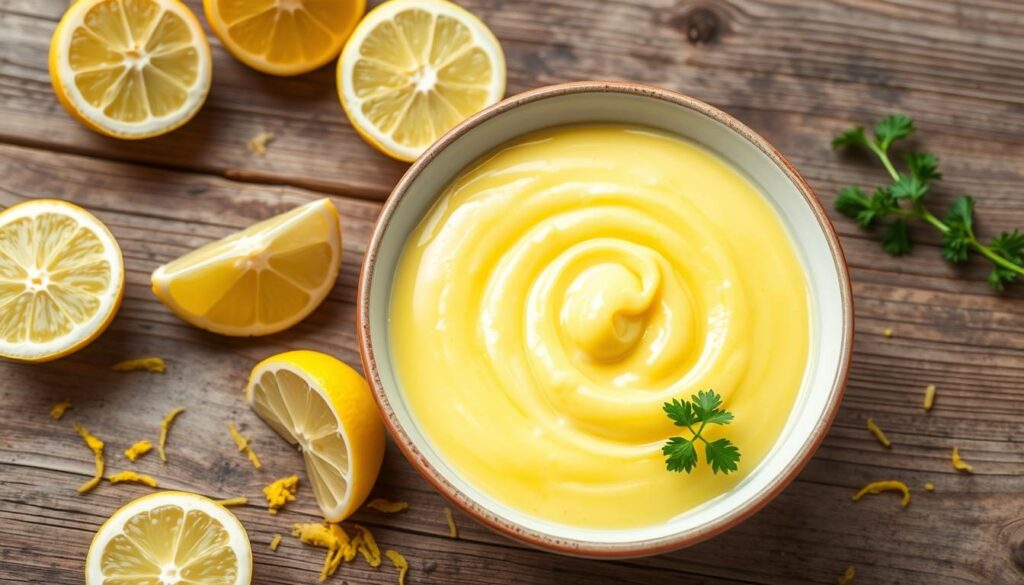 egg-lemon sauce