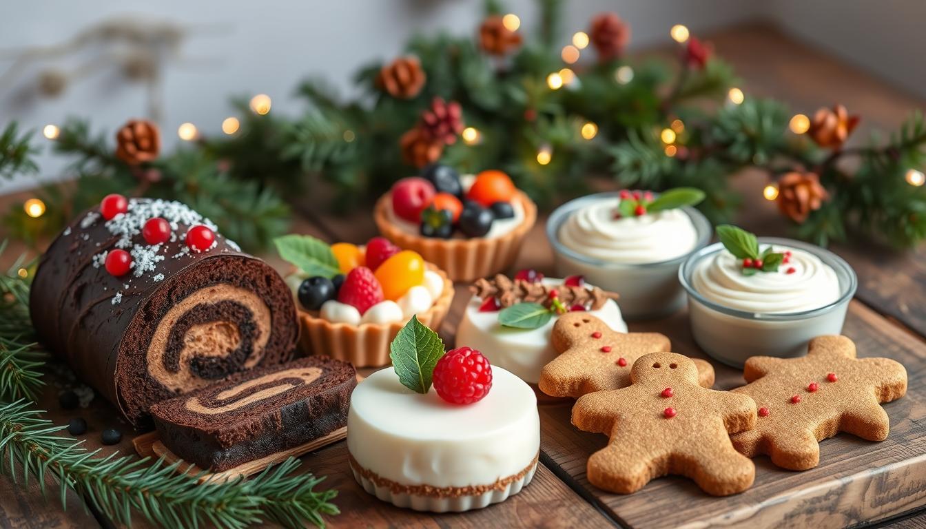 vegan christmas desserts​